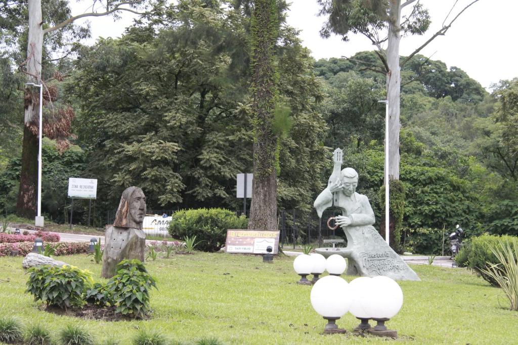 Giardino di Hostería Atahualpa Yupanqui