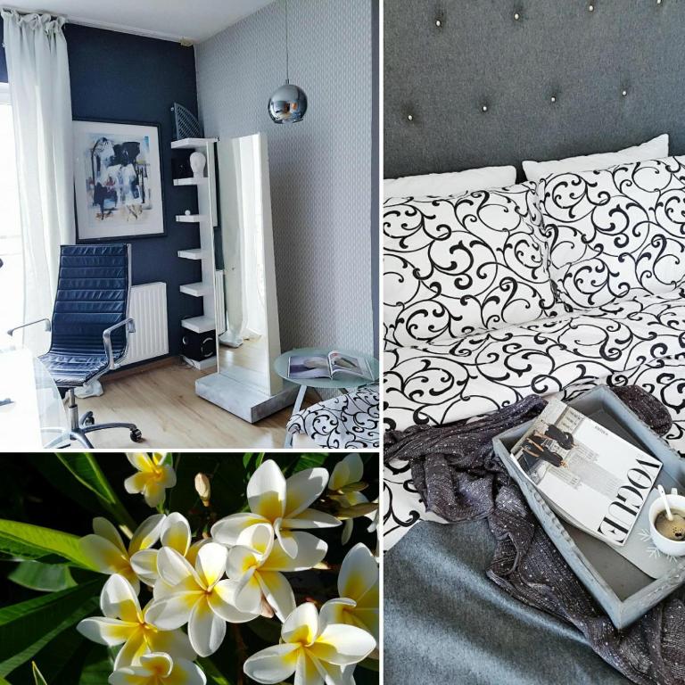 Posteľ alebo postele v izbe v ubytovaní Warsaw King Size Apartment
