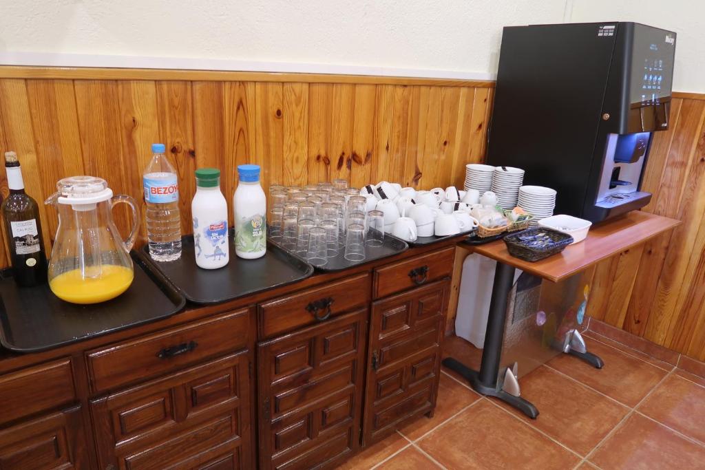Kuchyňa alebo kuchynka v ubytovaní El Camí Hotel
