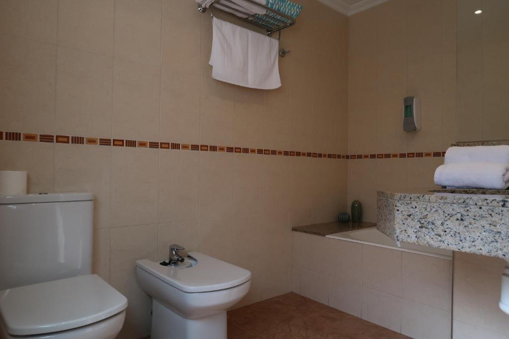 Kúpeľňa v ubytovaní El Camí Hotel