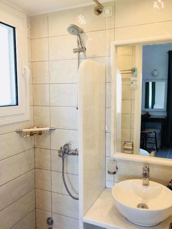 Vannituba majutusasutuses Kamelia Hotel