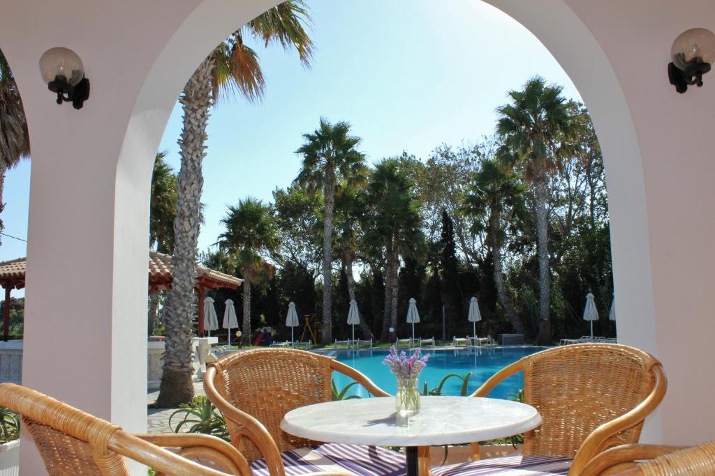 Bazén v ubytování Andromeda Hotel Apartments nebo v jeho okolí
