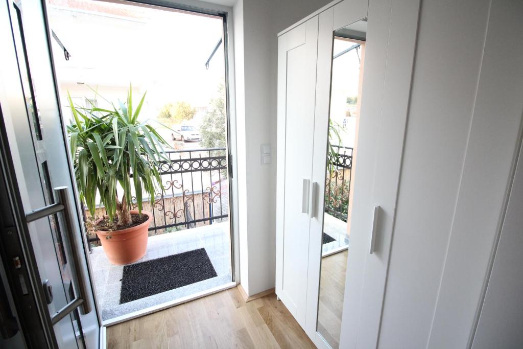 Balkón alebo terasa v ubytovaní Lux Haus