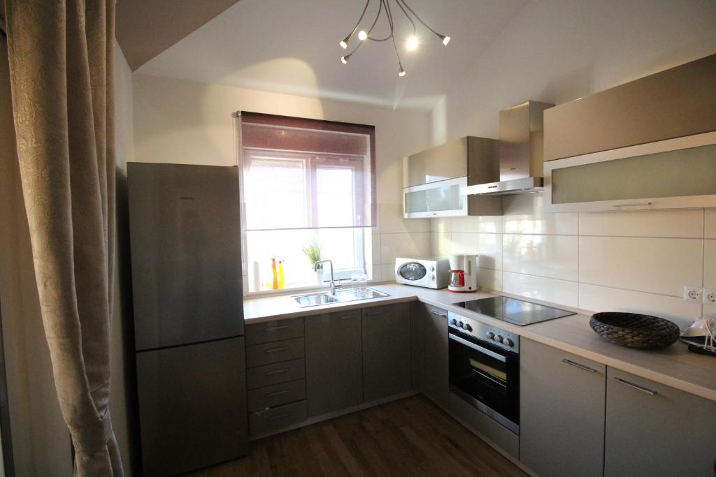 Kuchyňa alebo kuchynka v ubytovaní Lux Haus