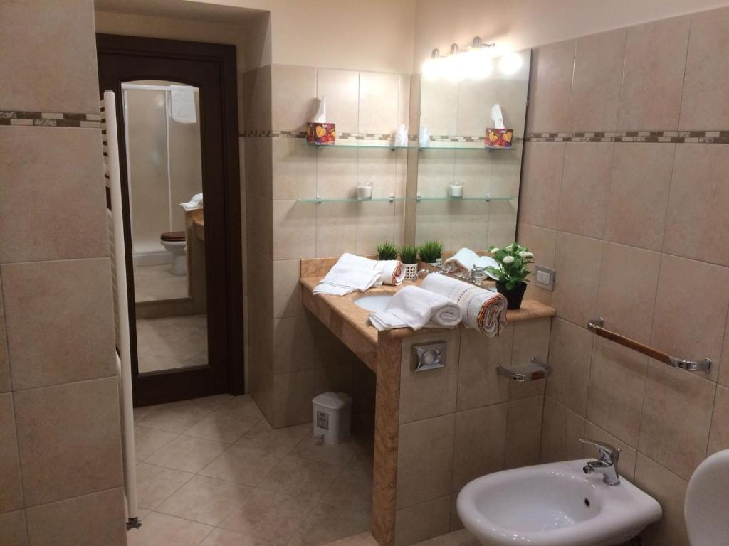 Łazienka w obiekcie B&B Bella Vista