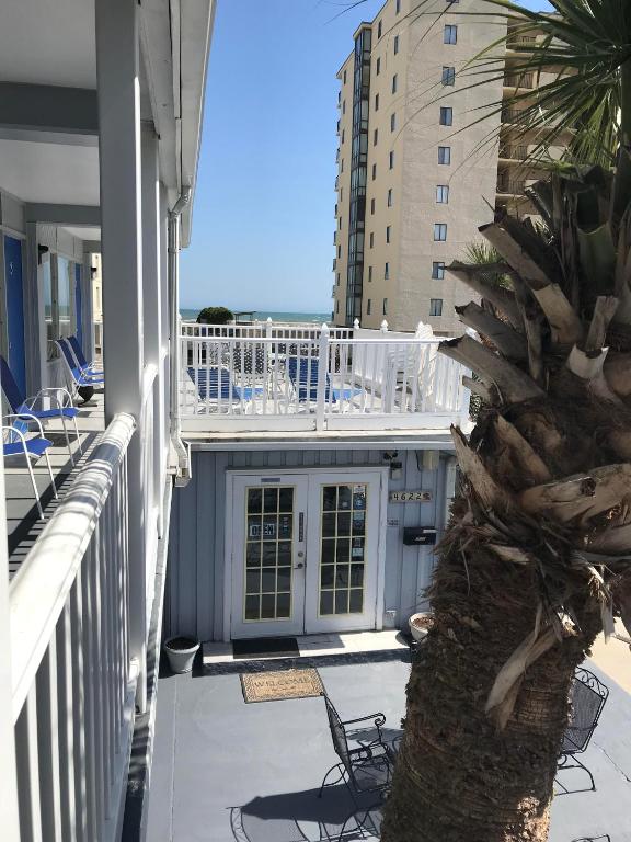 Balkón nebo terasa v ubytování Edgewater Inn
