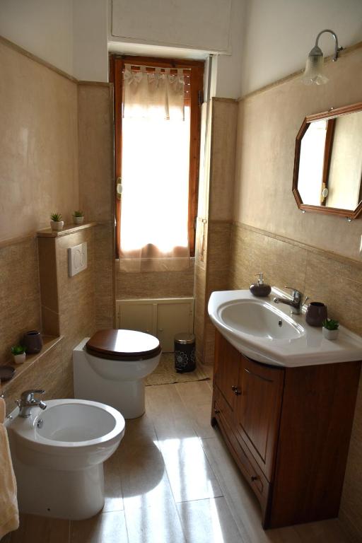 Koupelna v ubytování B&B in Centro