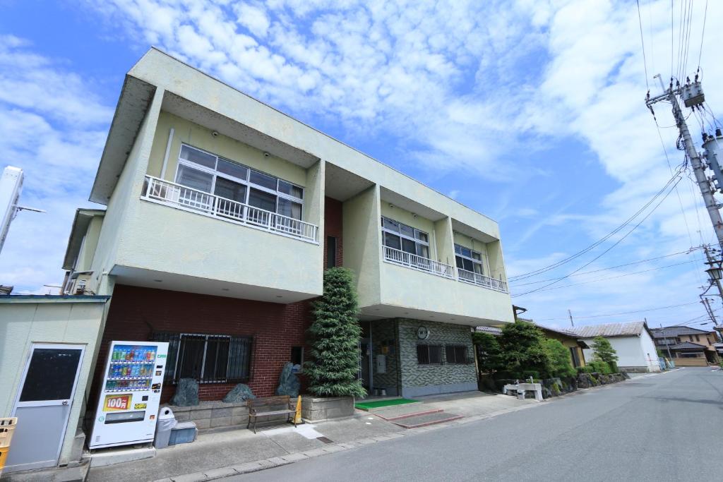 a building on the side of a street at Ebisusou in Takashima