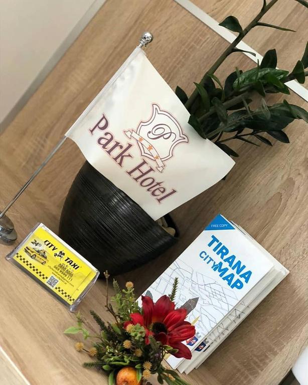 Certifikát, hodnocení, plakát nebo jiný dokument vystavený v ubytování Park Hotel Tirana