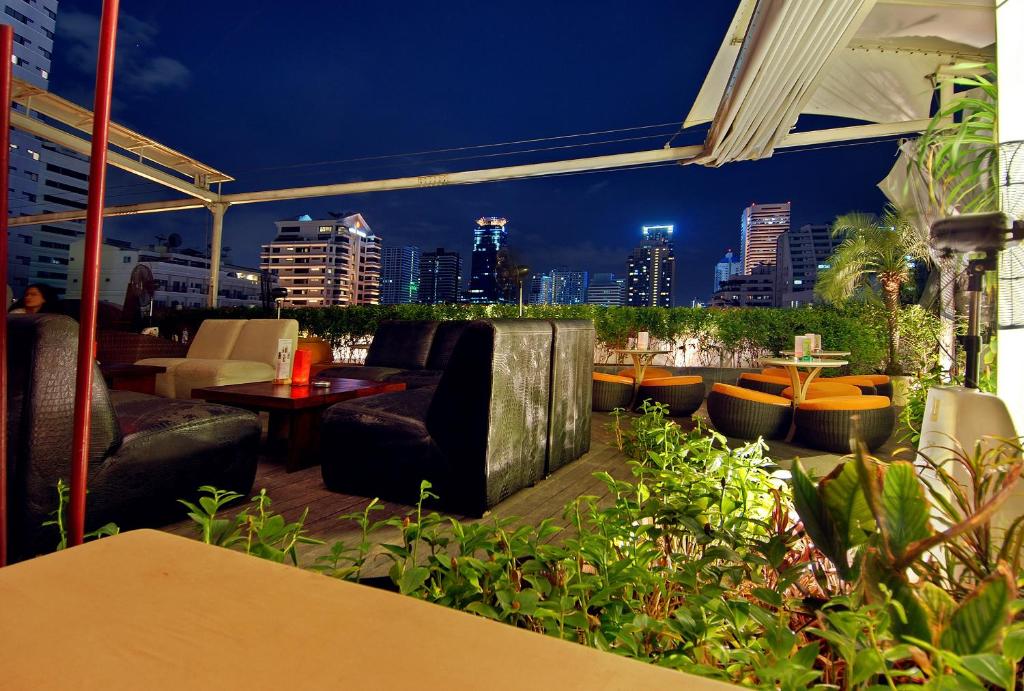 Balkón nebo terasa v ubytování Le Fenix Sukhumvit 11 Bangkok