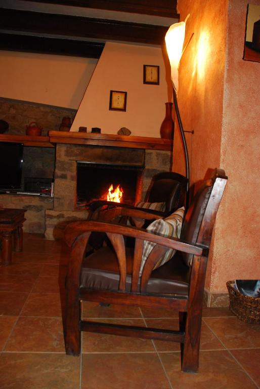 Posezení v ubytování El Pedrís