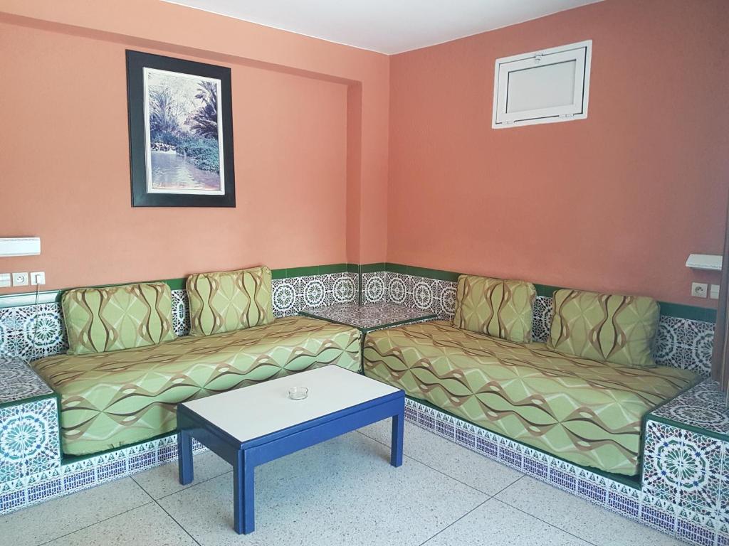 Posezení v ubytování Residence Yasmina Agadir