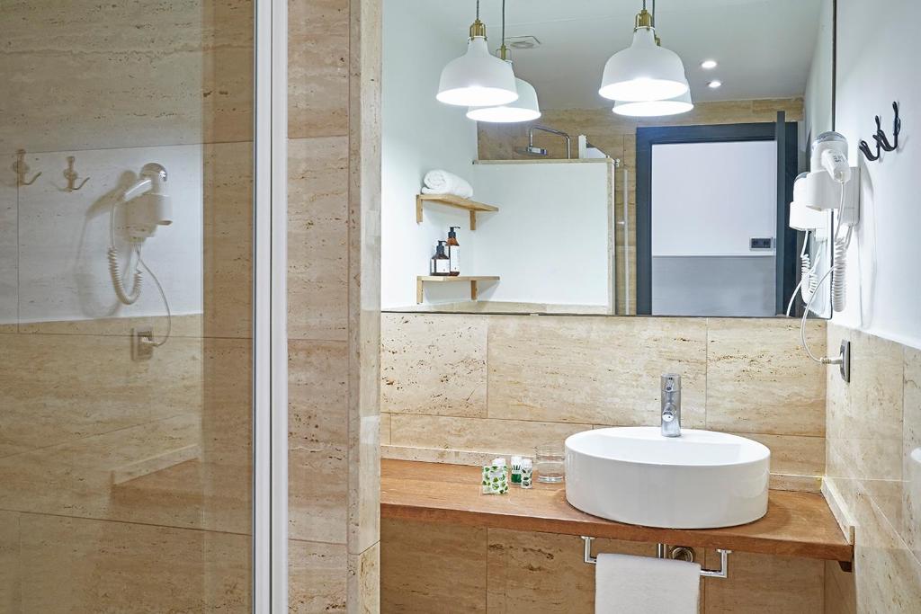 Kúpeľňa v ubytovaní AinB Gothic-Jaume I Apartments
