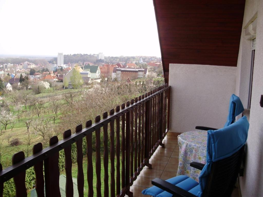 Balkón nebo terasa v ubytování Apartman Berki
