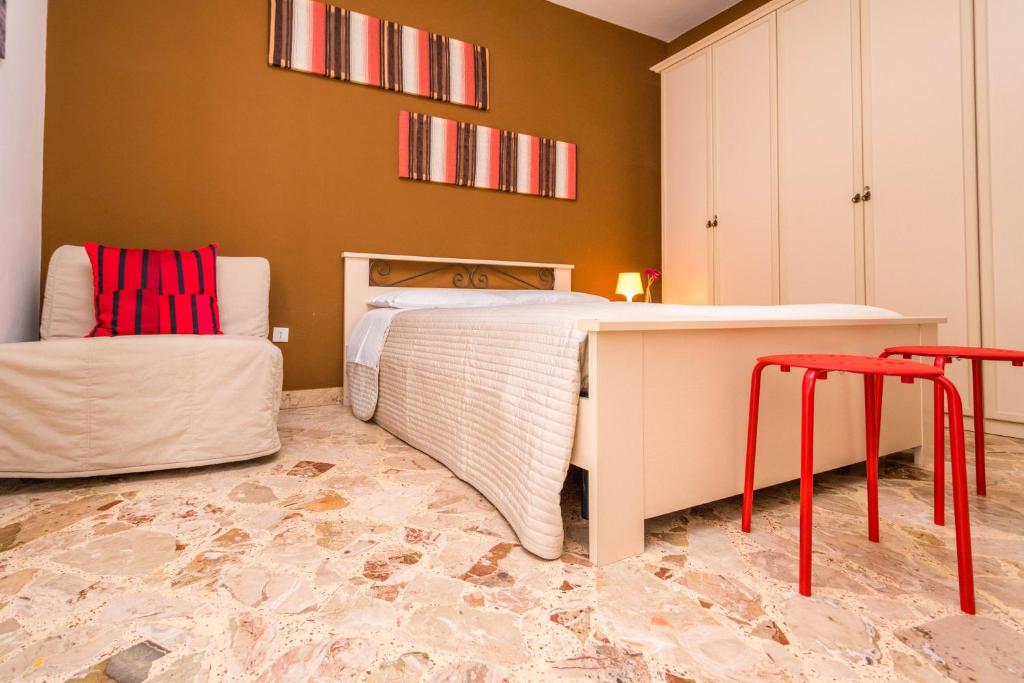 A bed or beds in a room at Il Muretto