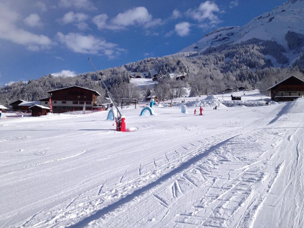 Chalet La R'Batte v zimě