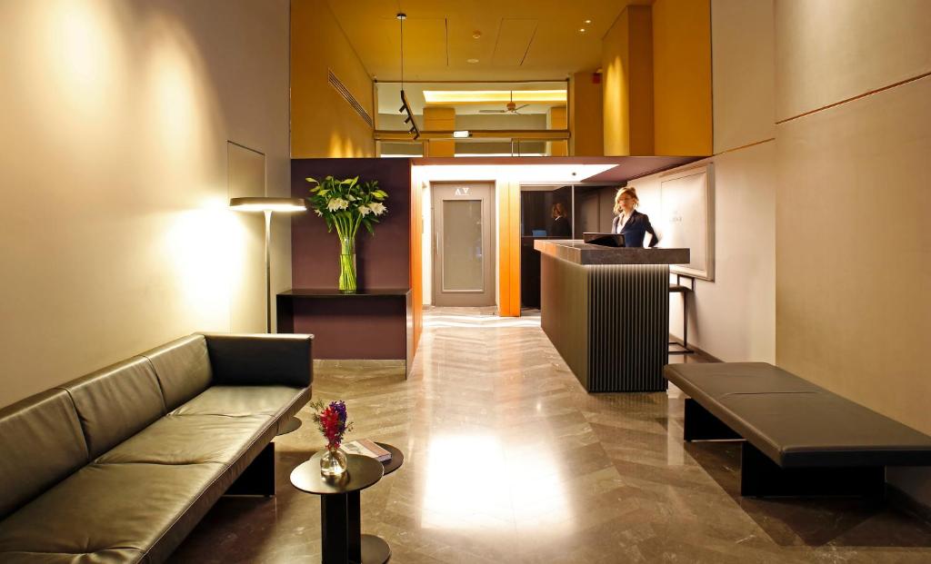 Posezení v ubytování Hotel Lozenge