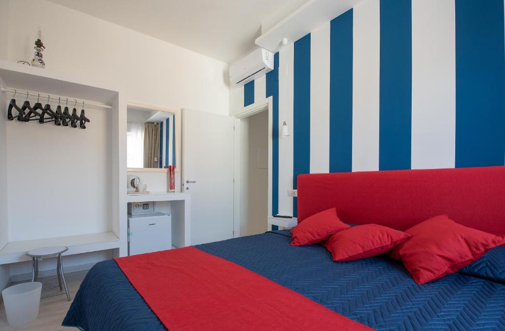 Postel nebo postele na pokoji v ubytování Sunset rooms