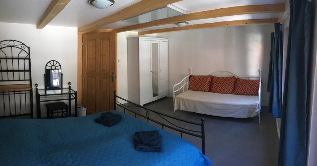 Voodi või voodid majutusasutuse Chalet 1752 toas