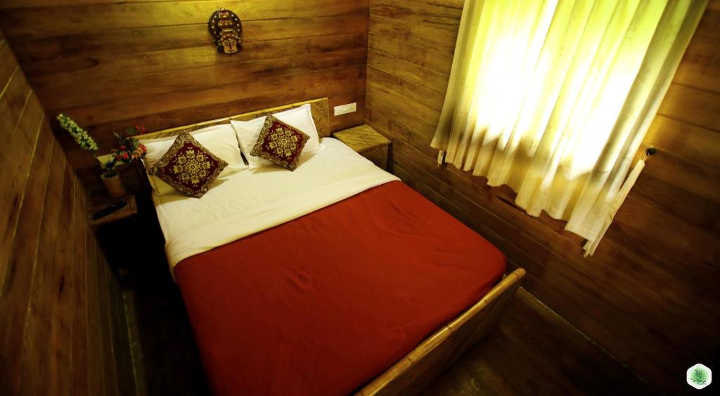 Postel nebo postele na pokoji v ubytování Hiliya Resort