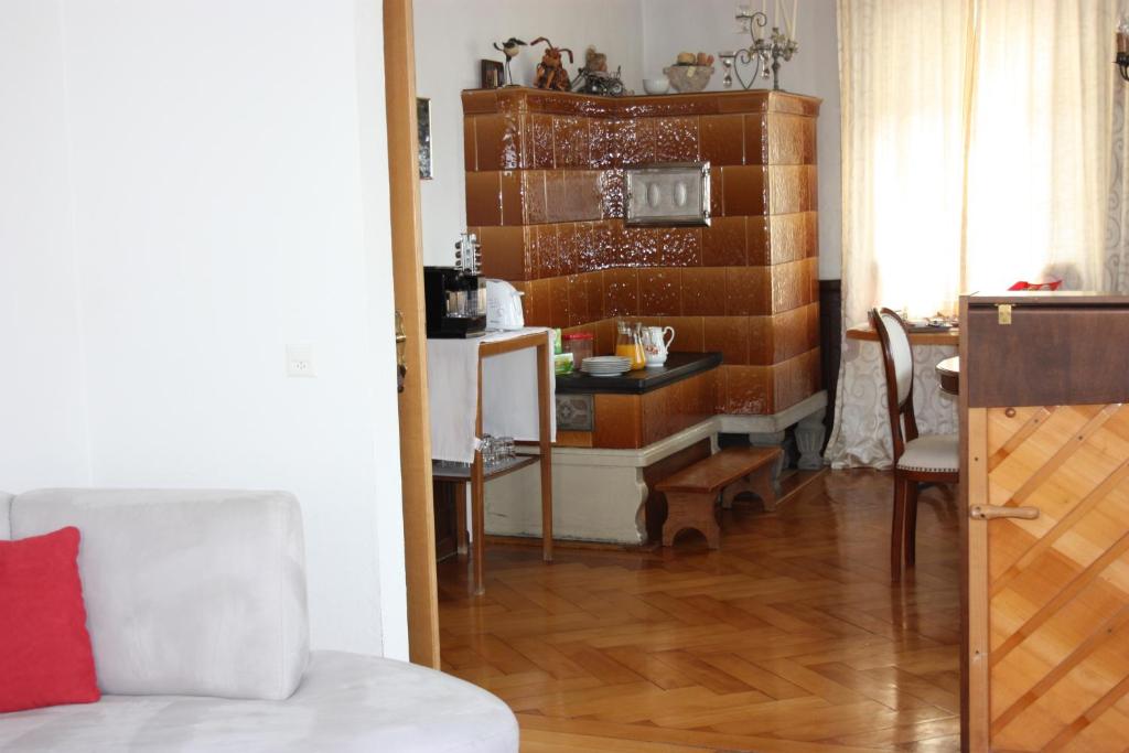 Posezení v ubytování B&B Stirnimann