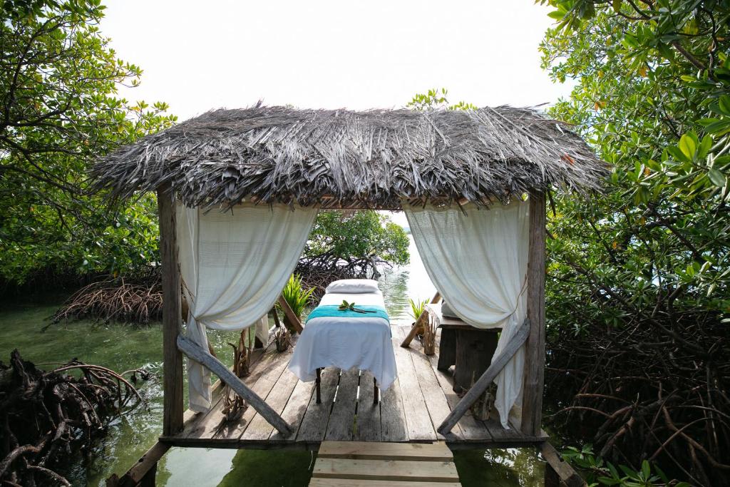 Zahrada ubytování Urraca Monkey Island Eco Resort