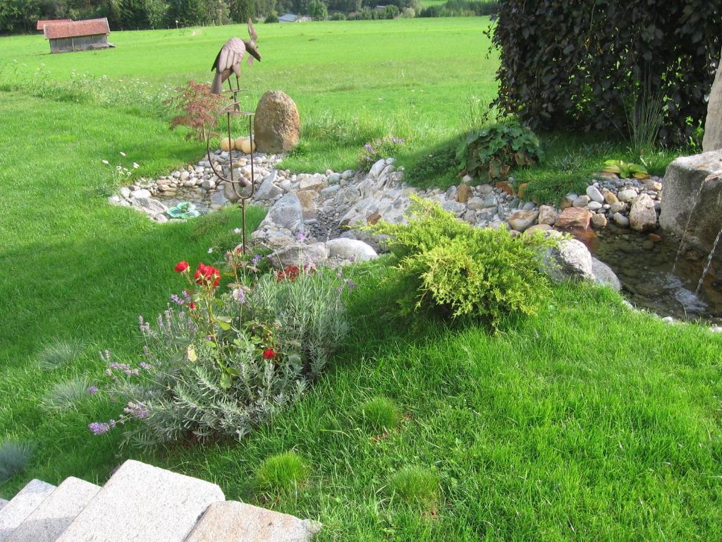 Zahrada ubytování Schlosserhof