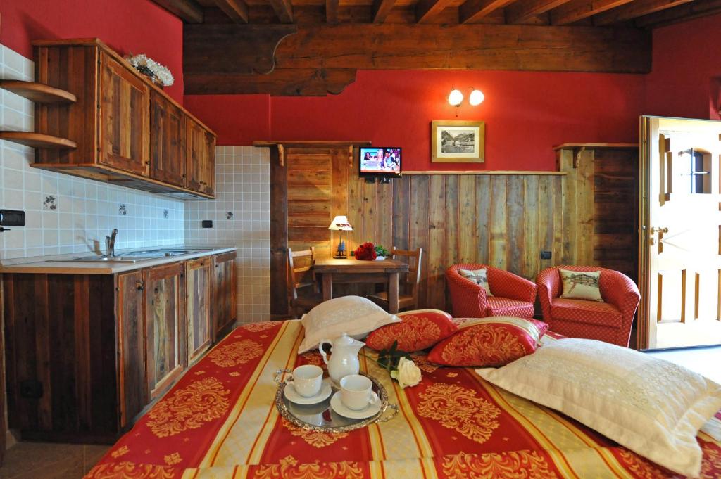 Postel nebo postele na pokoji v ubytování Gresil Residence