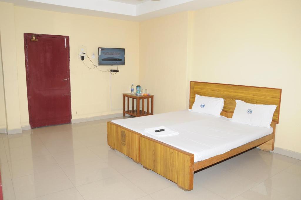 Postel nebo postele na pokoji v ubytování Hotel Chanma International