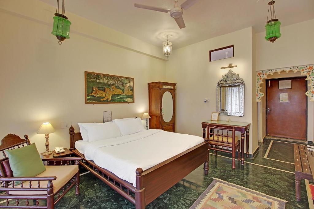 Lake Pichola Hotel - Camera Doppia O Doppia Deluxe Con Vista Sul Lago