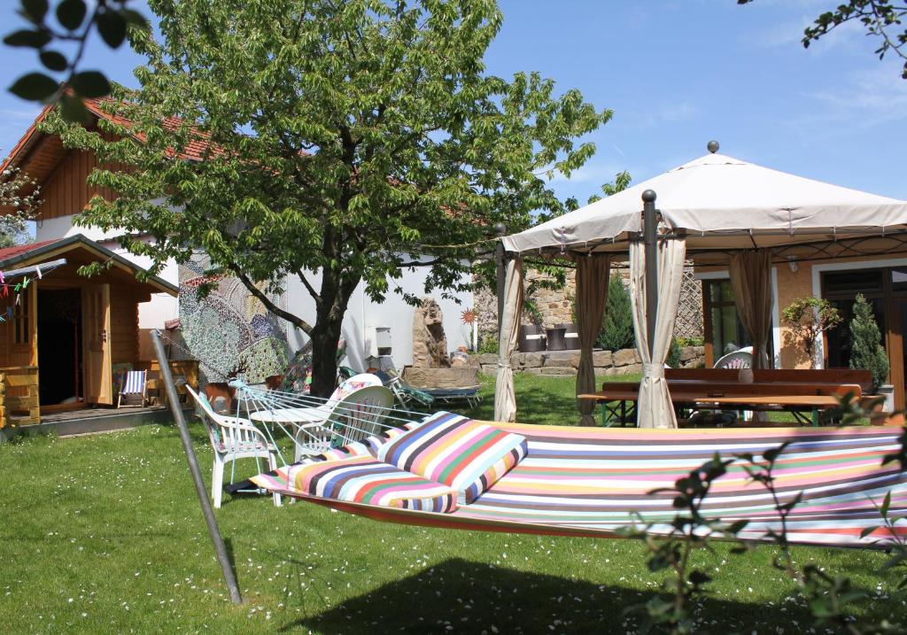 Zahrada ubytování Hotel Pension Fleischmann