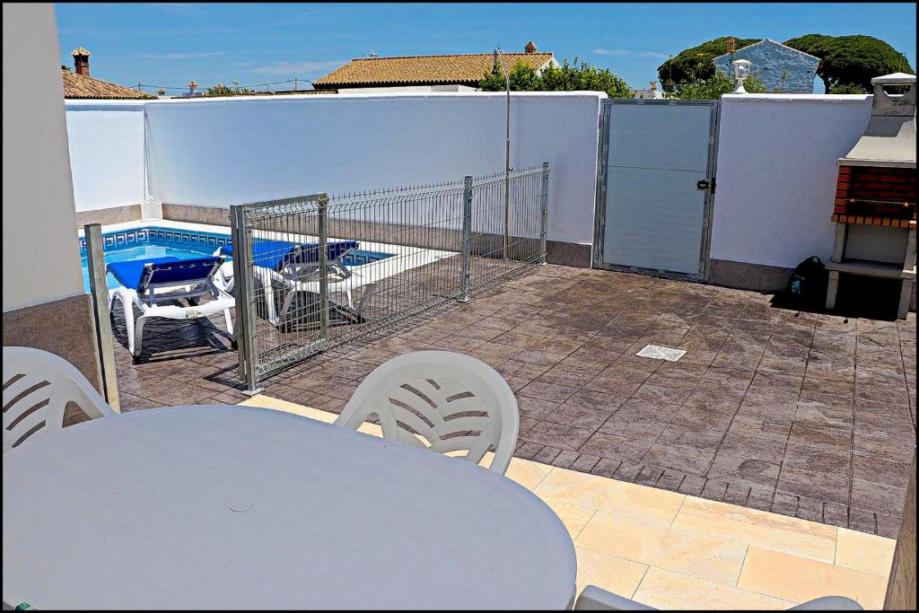 A balcony or terrace at Casa Rural Zara II