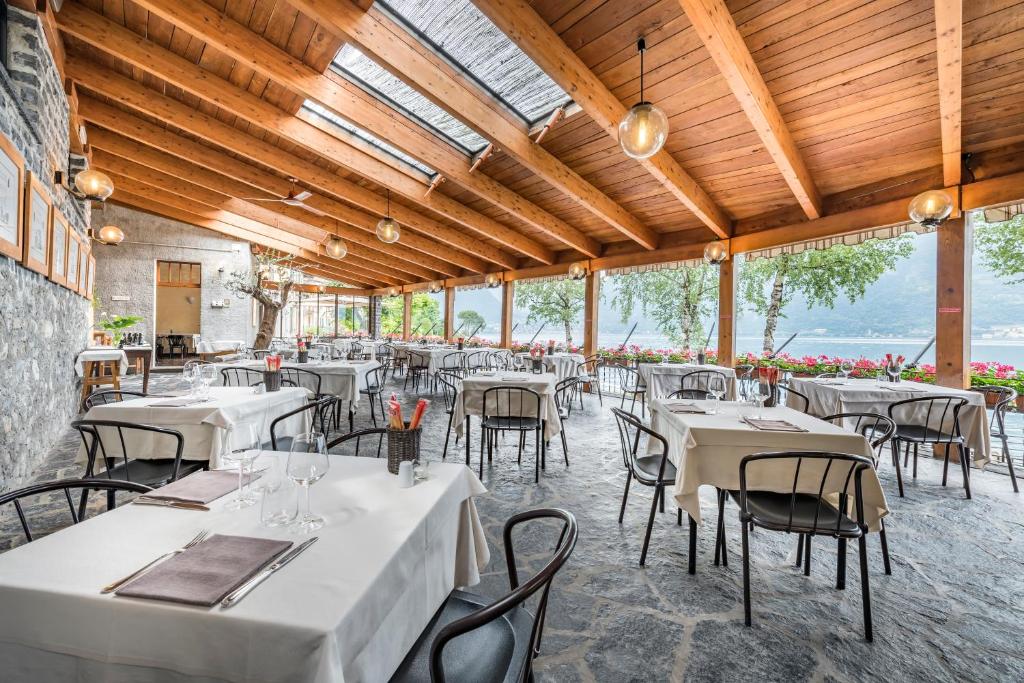 Restaurace v ubytování Crotto del Misto