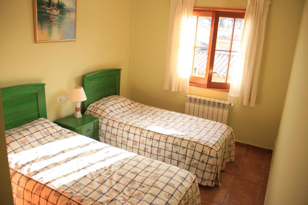 Postel nebo postele na pokoji v ubytování Villashim