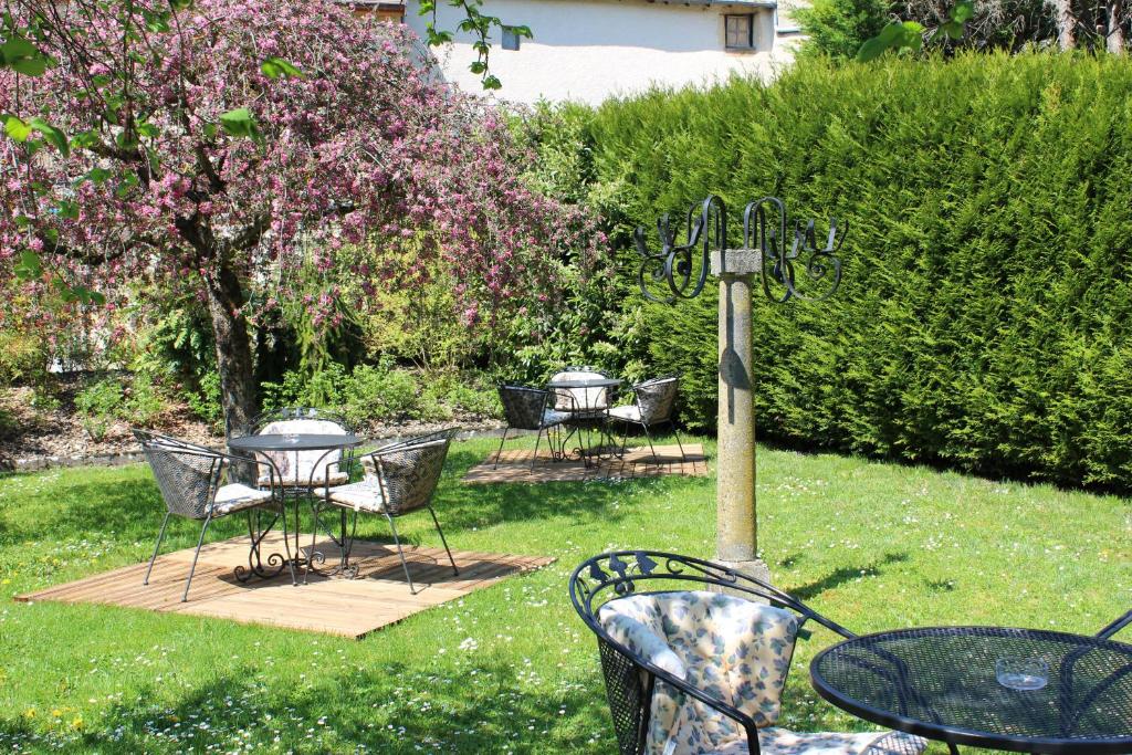 Zahrada ubytování Hotel Le Manasses