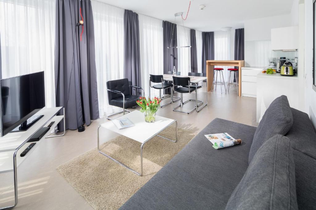 Posezení v ubytování Haus KLIPPER Norderney