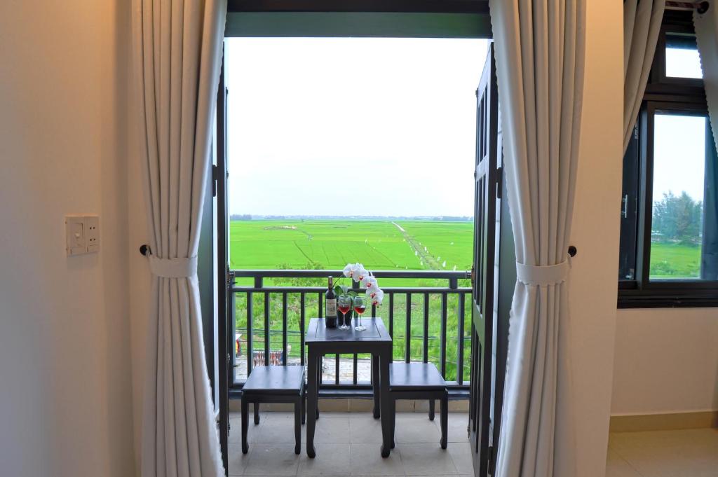 Balkón nebo terasa v ubytování Hoi An Bali Homestay
