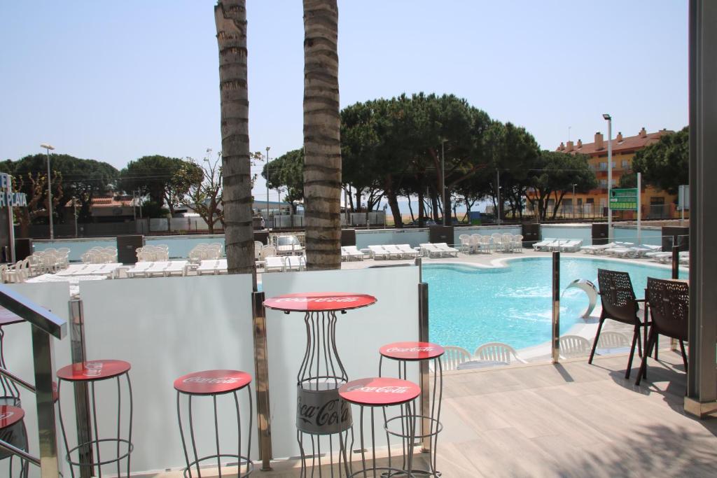 Bazén v ubytování Hotel Reymar Playa nebo v jeho okolí