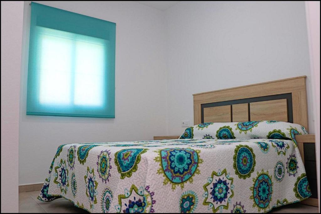 Posteľ alebo postele v izbe v ubytovaní Casa Rural Zara I