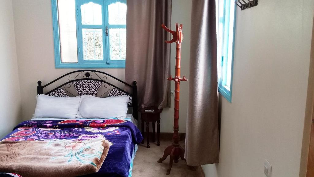 Postel nebo postele na pokoji v ubytování Azur Tafraout