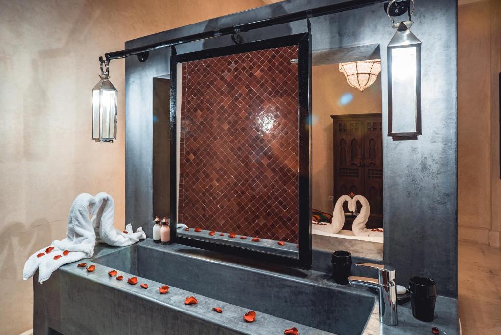 Vannituba majutusasutuses Ambre Epices Medina Riad