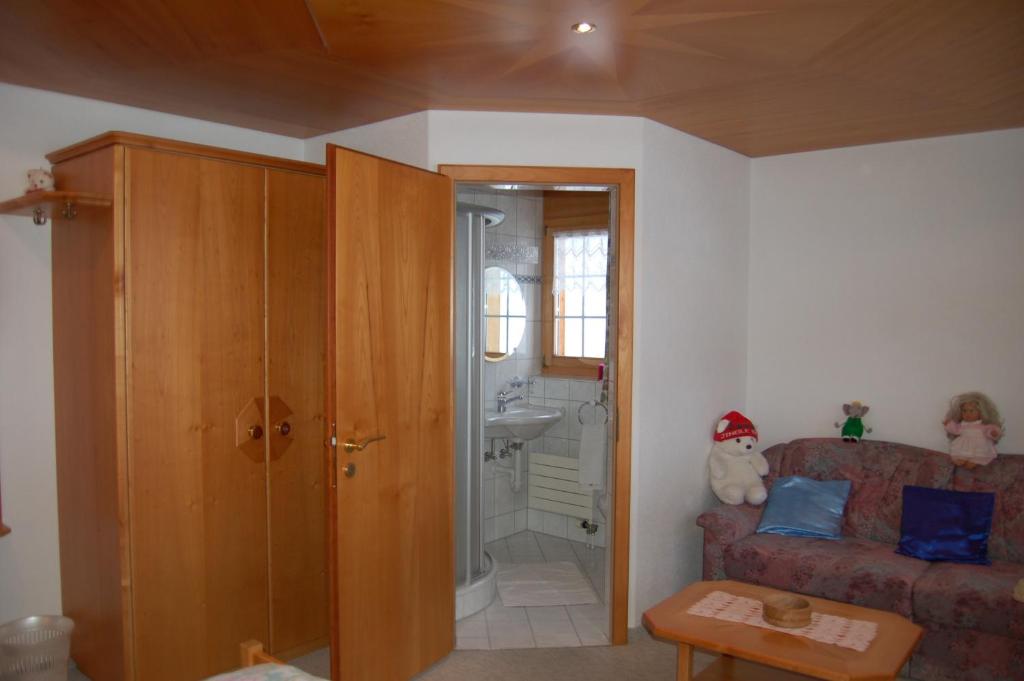 Koupelna v ubytování Gasthaus Schäfli