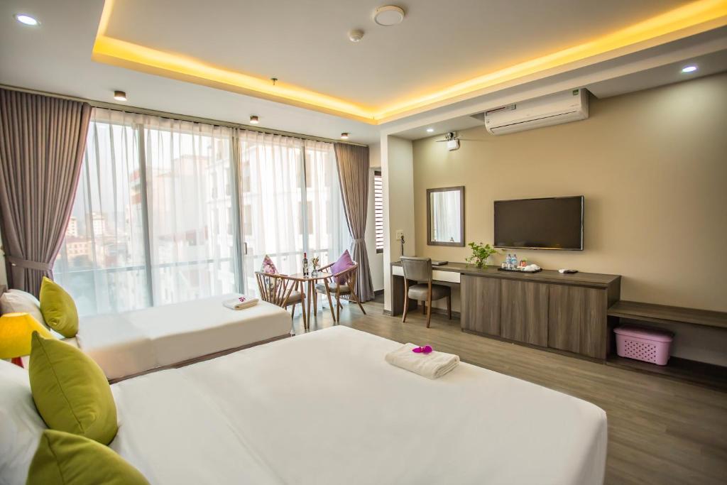 Hana 2 Apartment & Hotel Bac Ninh - Suite Con Vistas A La Ciudad