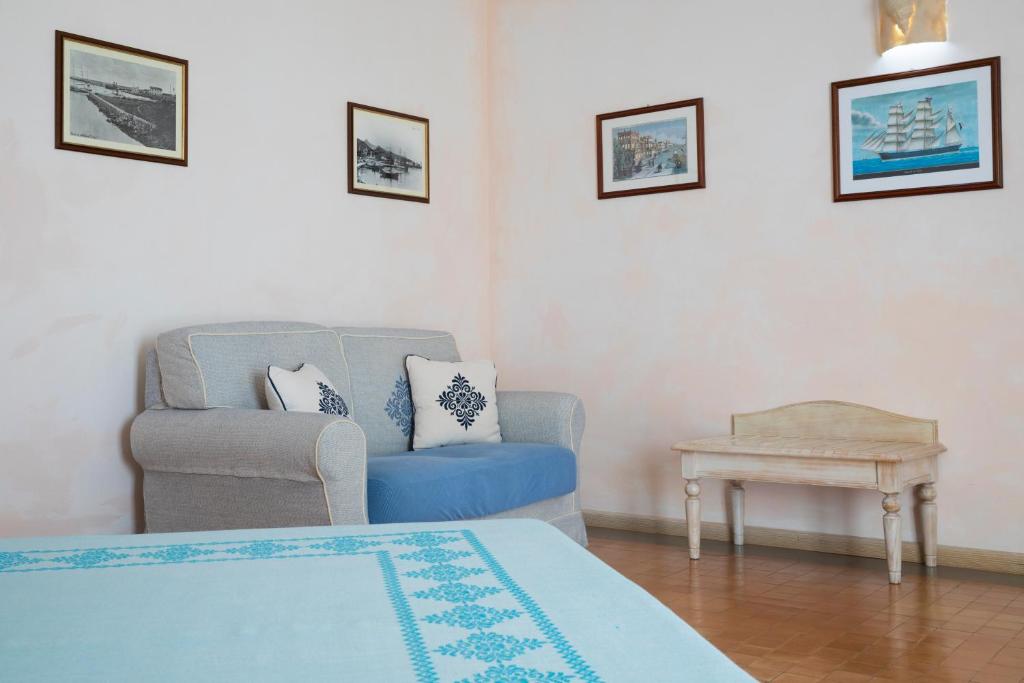Гостиная зона в Hotel Poseidonia