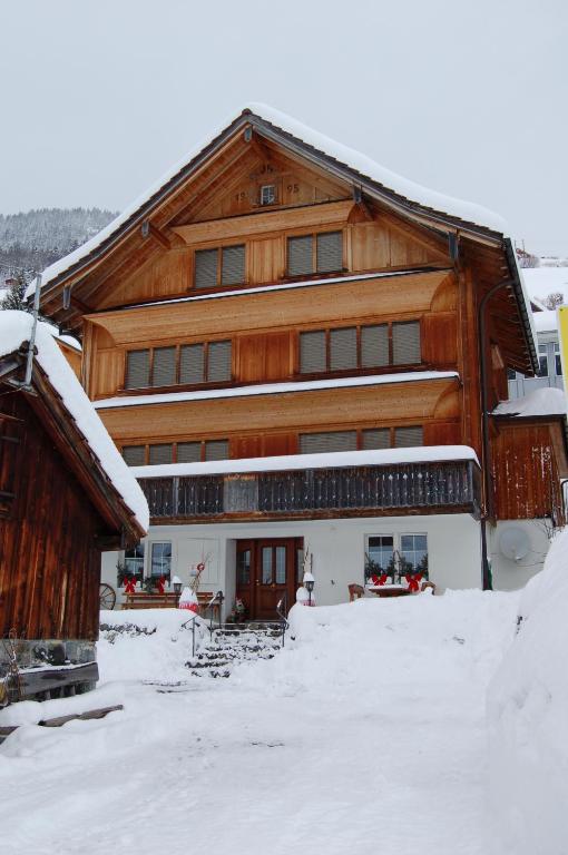 Gasthaus Schäfli v zimě