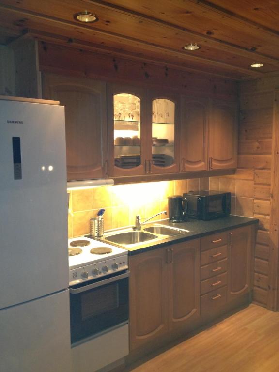 Kuchyň nebo kuchyňský kout v ubytování Augustas Bed & Breakfast