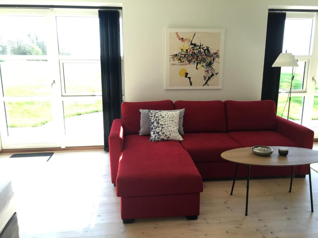 Posezení v ubytování Søfryd B&B