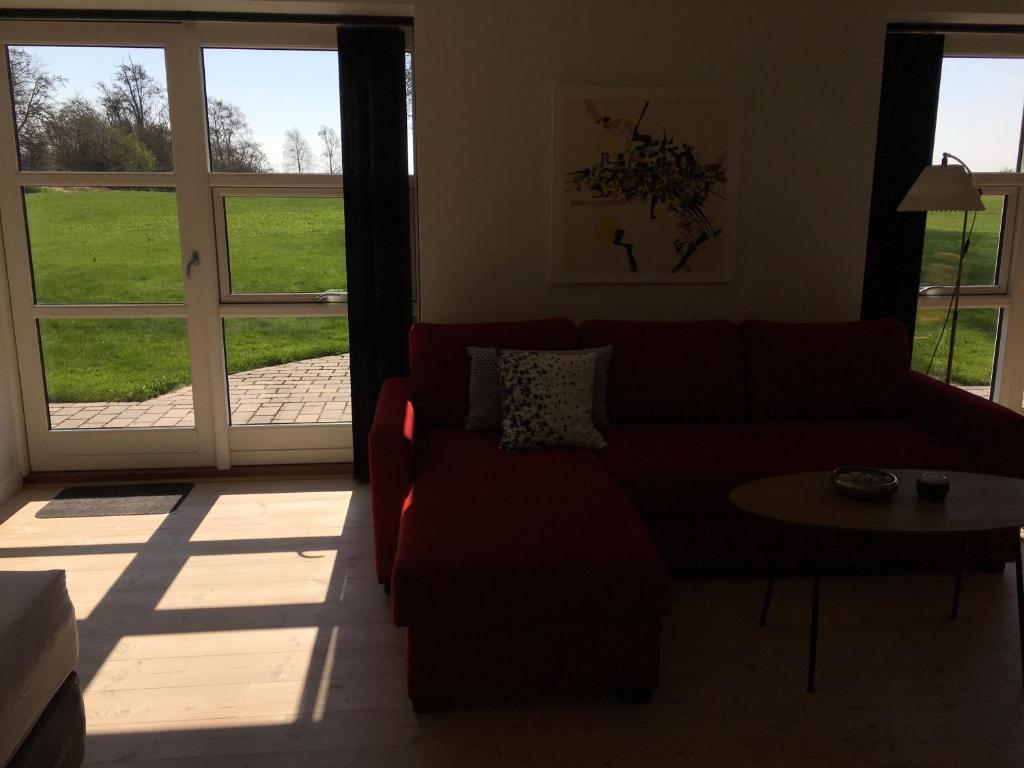Posezení v ubytování Søfryd B&B