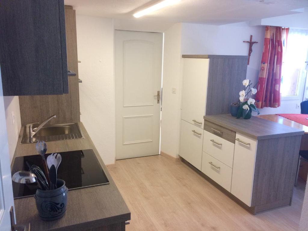 Kuchyň nebo kuchyňský kout v ubytování Chalet Sunstar