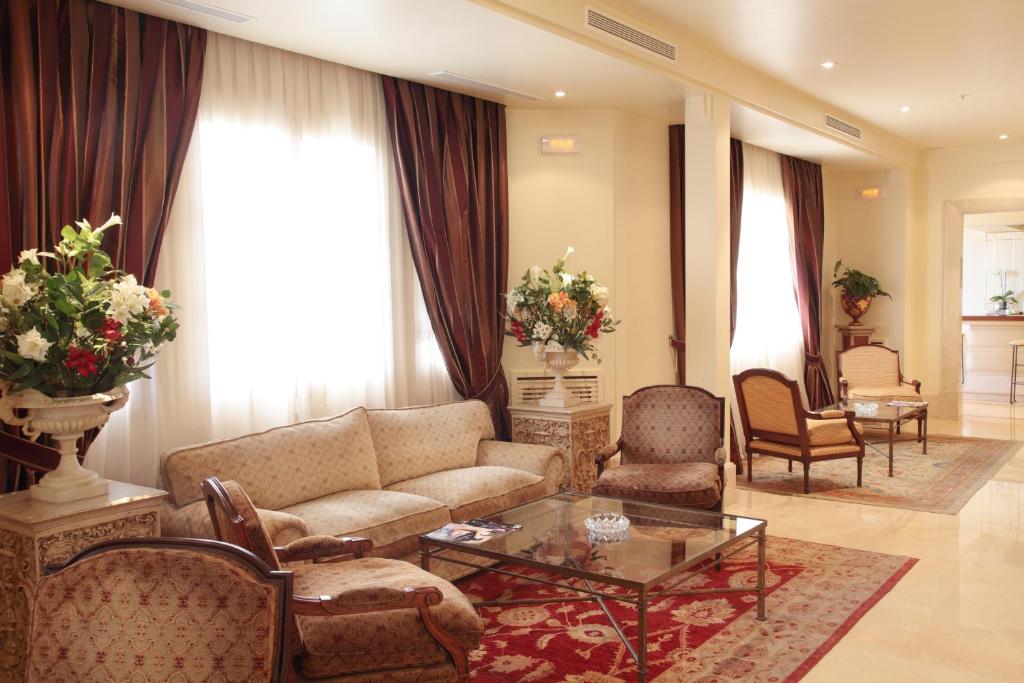 Posezení v ubytování Hotel Atlántico